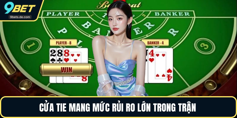 Cửa Tie mang mức rủi ro lớn trong trận 
