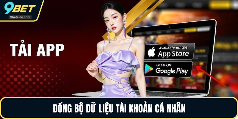 Đồng bộ dữ liệu tài khoản cá nhân