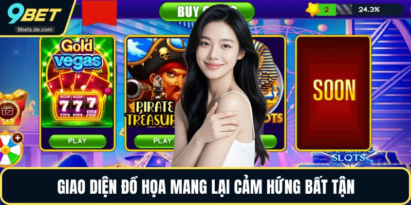 Giao diện đồ họa mang lại cảm hứng bất tận