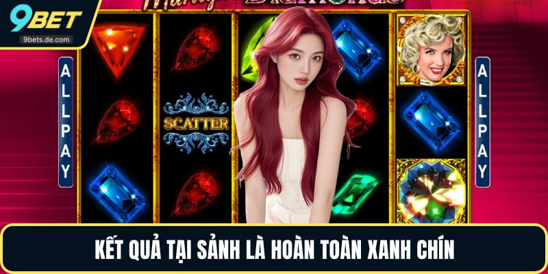Kết quả tại sảnh là hoàn toàn xanh chín